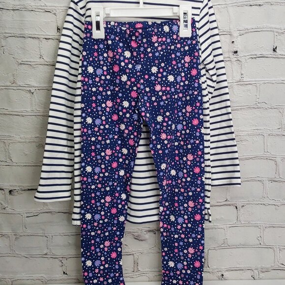 'THE CHILDREN'S PLACE' 'BOUQUETS & BUTTERFLIES' LONG-SLEEVE TOP & LEGGINGS SET - Picture 3 of 13